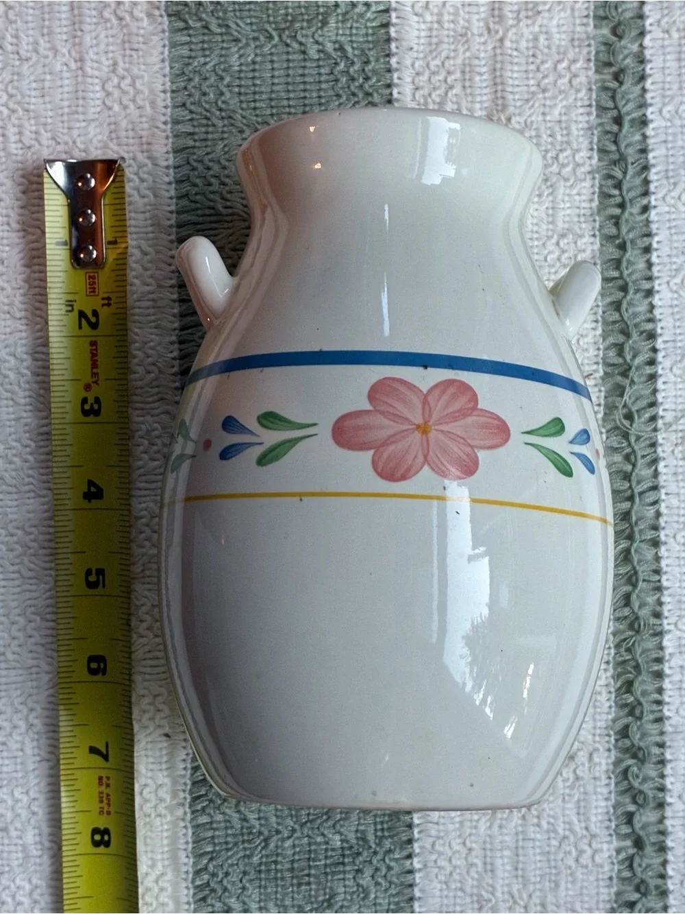 Vintage-Style Ceramic Vase Jug
